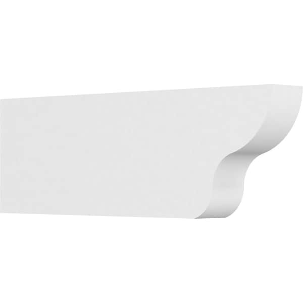 Ekena Millwork Standard Greensboro Architectural Grade PVC Rafter Tail, 3"W X 8"H X 24"L RFTP03X08X24GRN - main